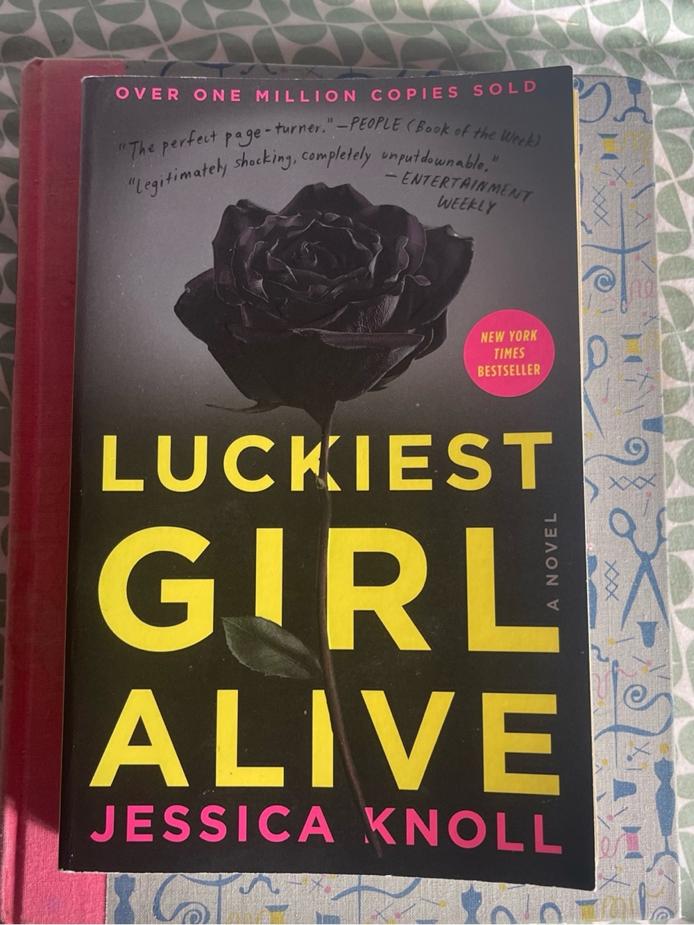 Luckiest Girl Alive โ Black & Yellow Paperback by Jessica